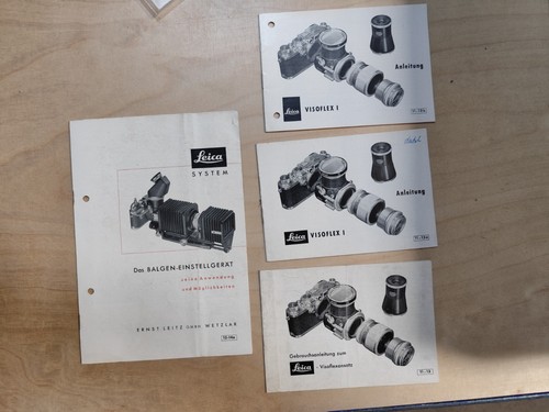 Istruzioni visoflex leica - istruzioni,